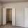a room with white doors